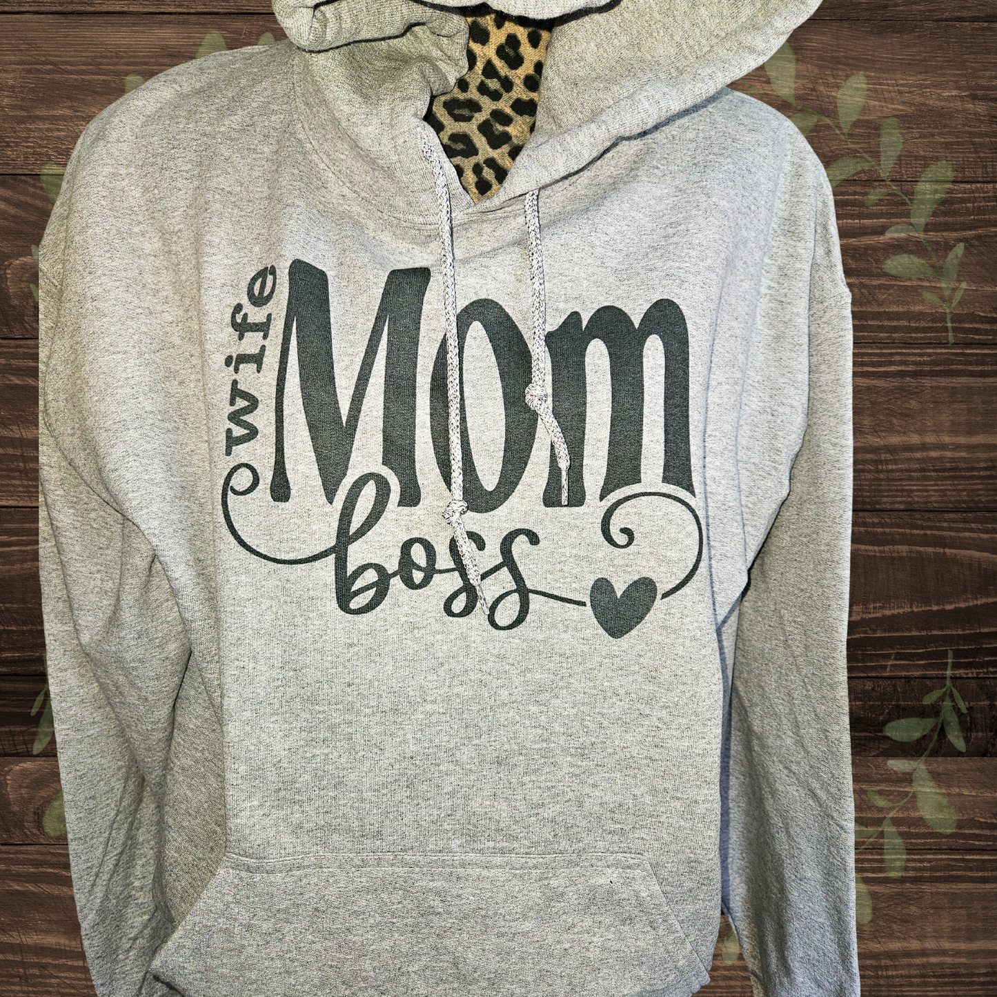 Wife Mom Boss Hoodie