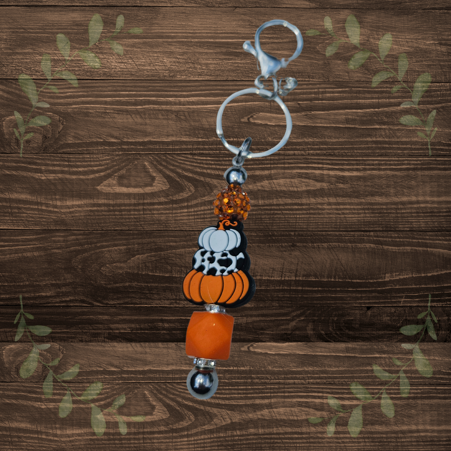 Pumpkin Keychain