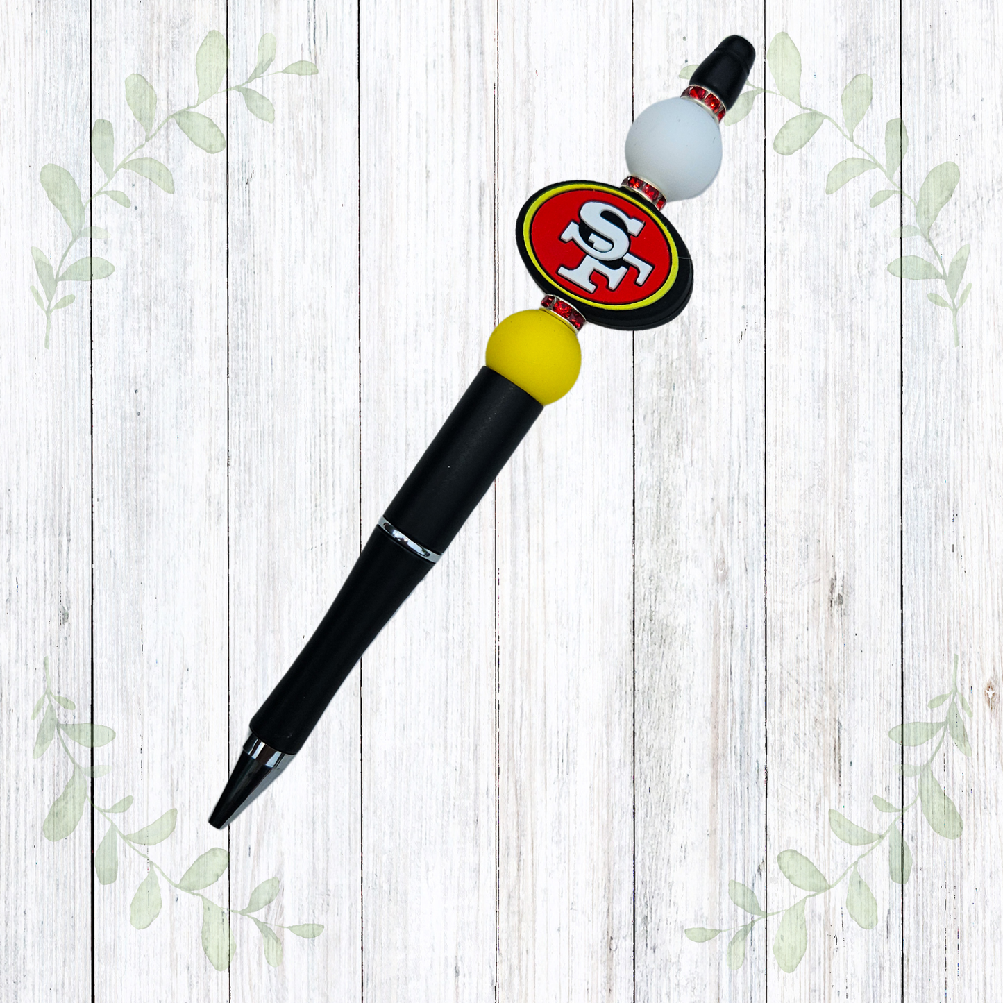 Football Beaded Pen