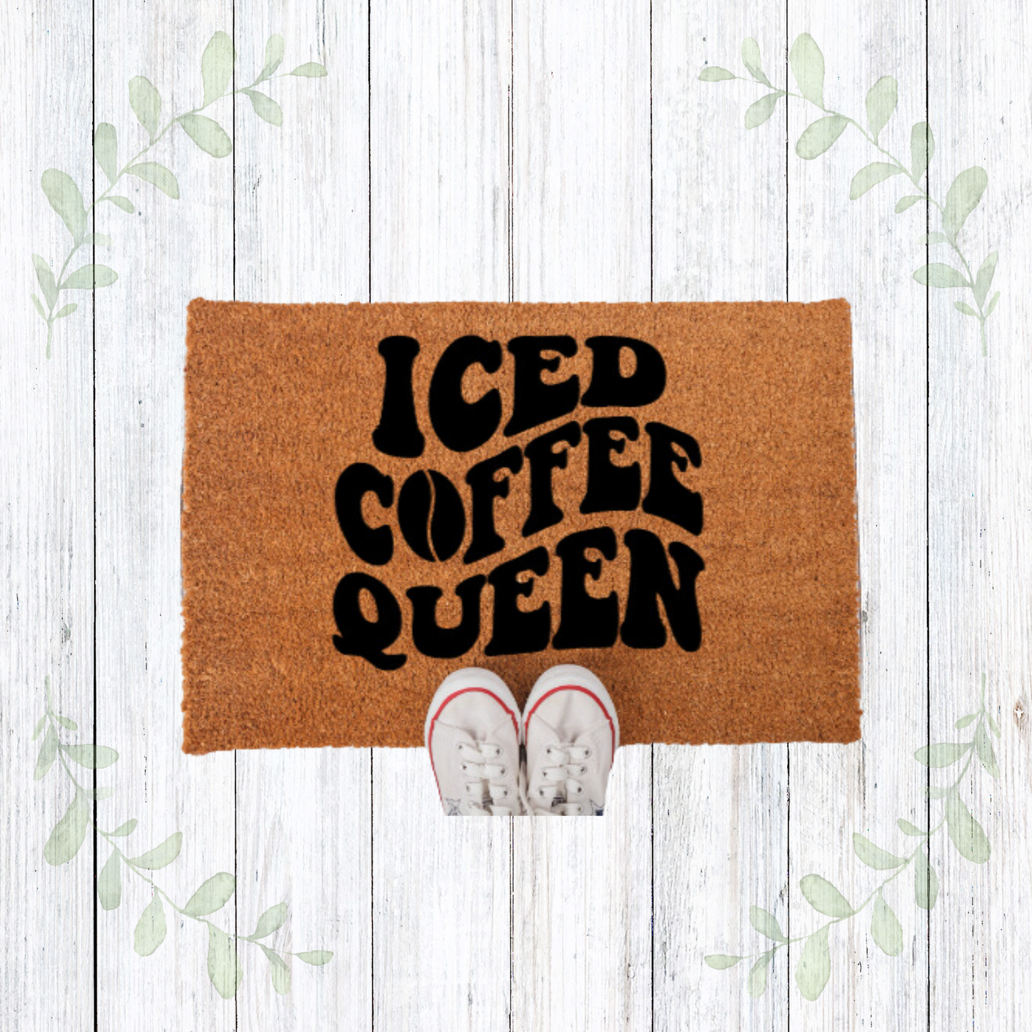 Iced Coffee Queen Doormat Collection