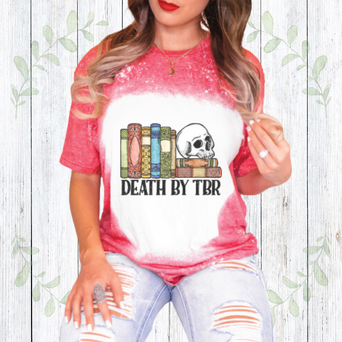 Death by TBR Bookish T Shirt