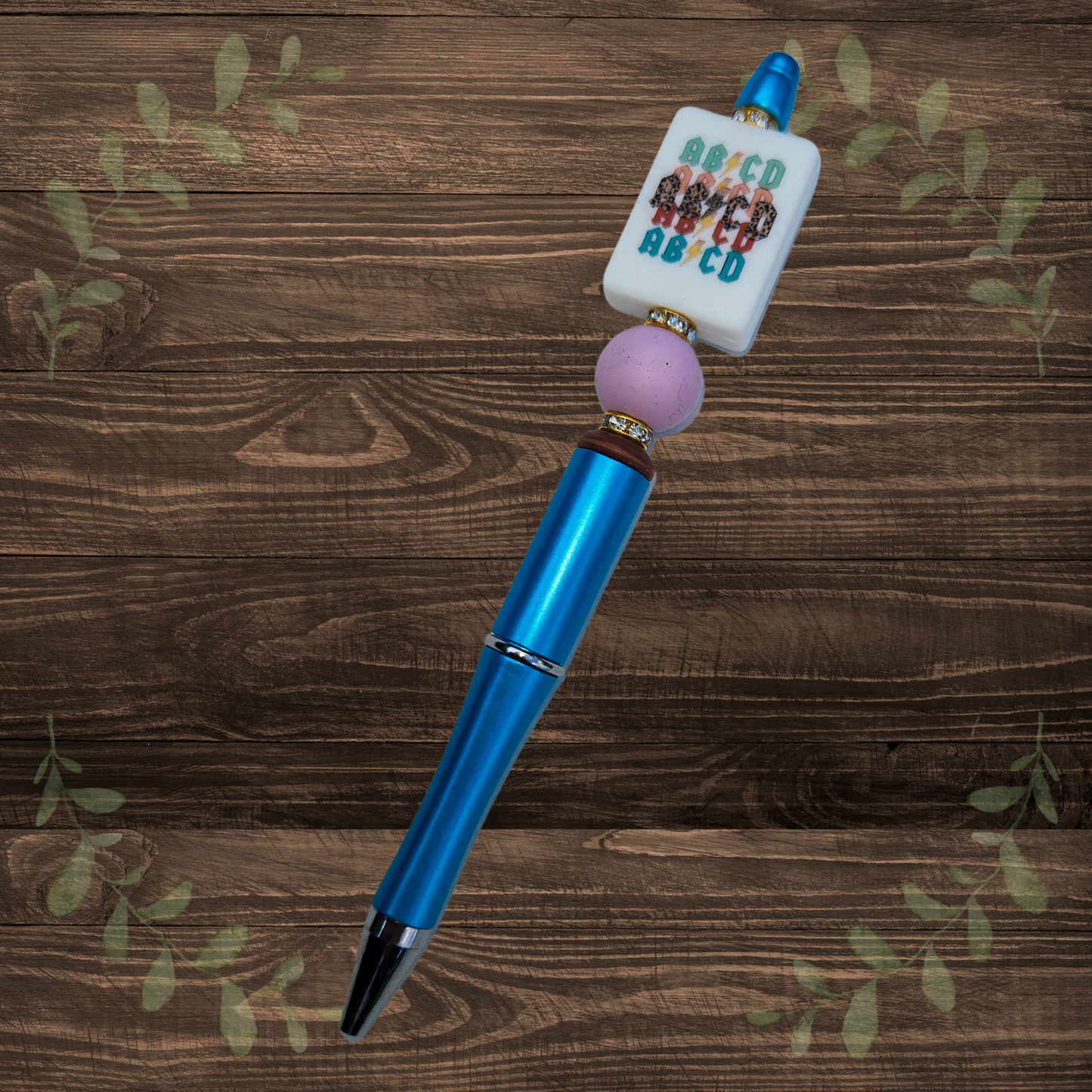 ABCD Teacher Beaded Pen