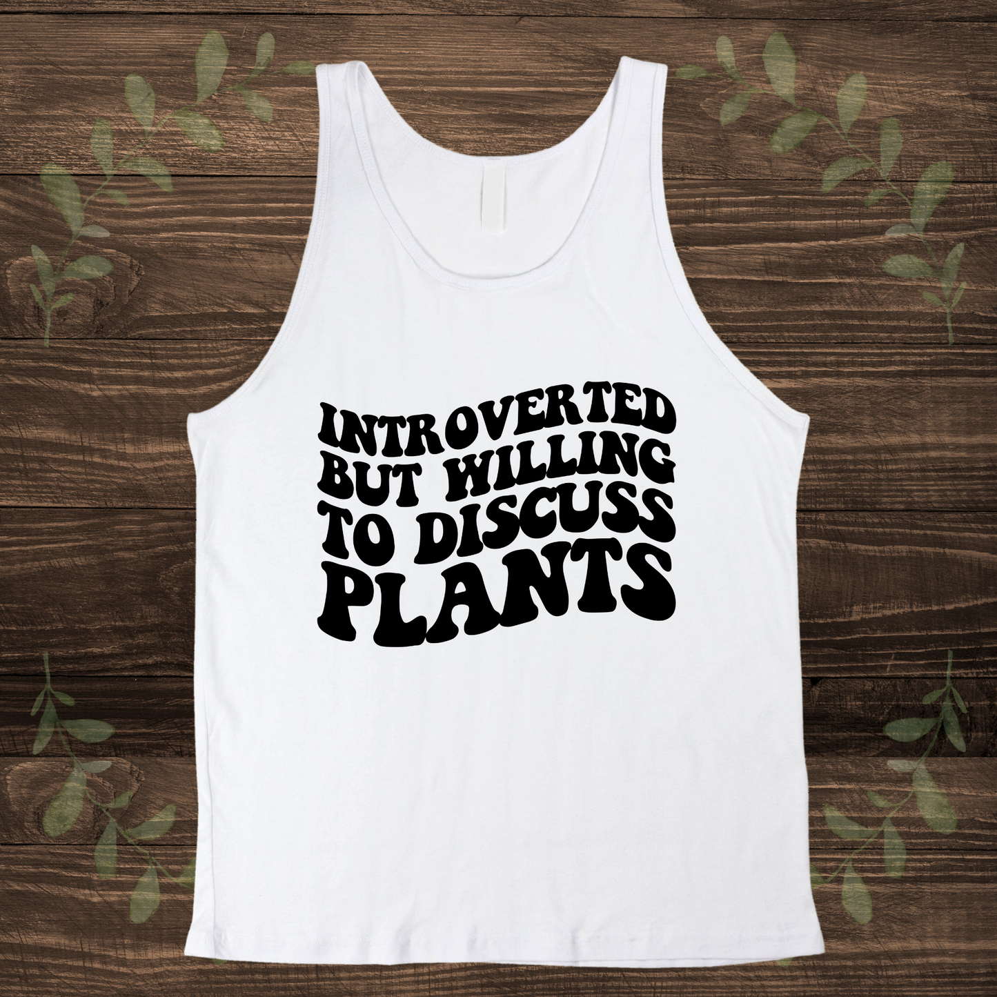 Introverted but Willing to Discuss Plants Tank