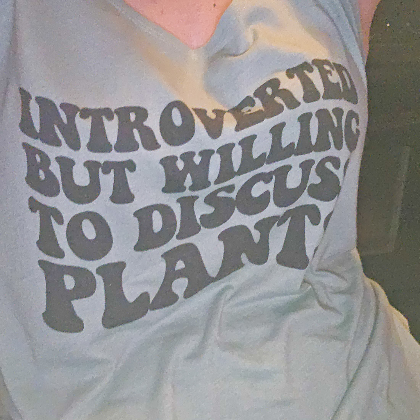 Introverted but Willing to Discuss Plants Tank