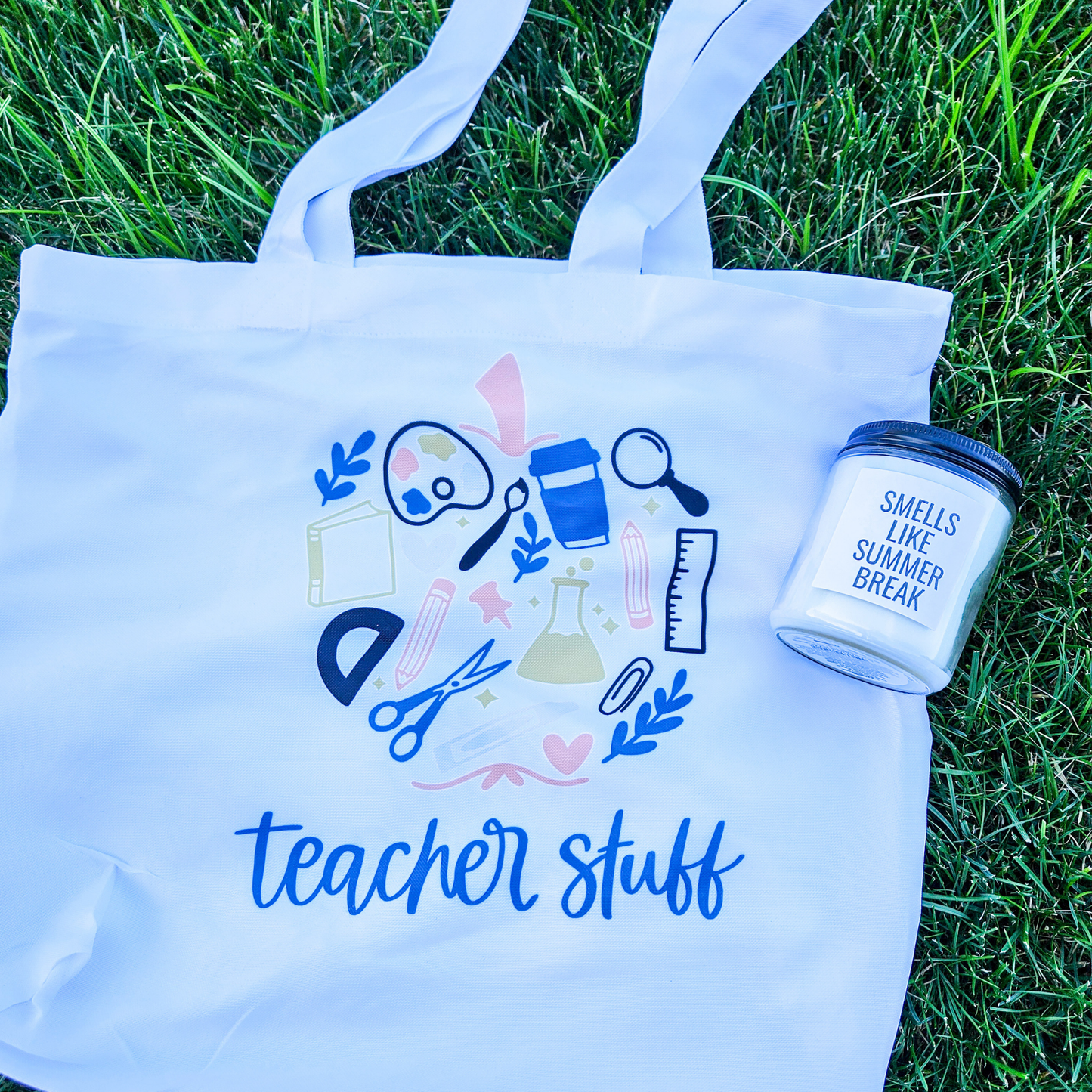 Teacher Stuff Tote Bag