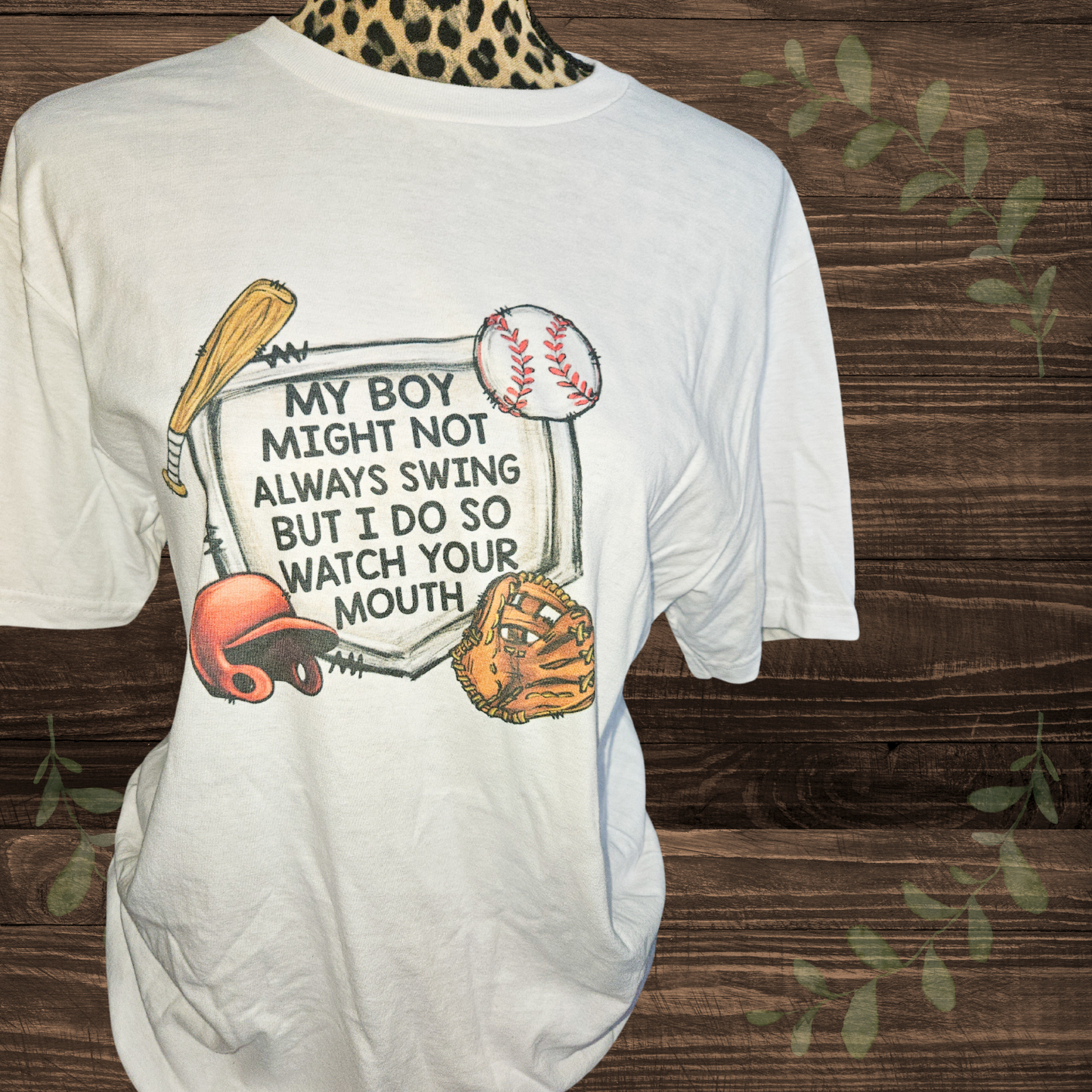 Baseball Mom T Shirt