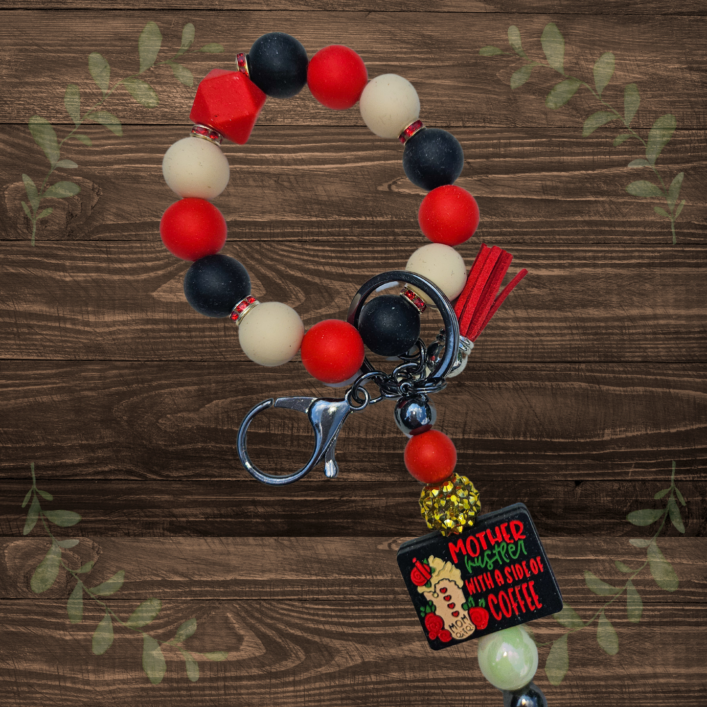 Mother Hustler Keychain and Wristlet