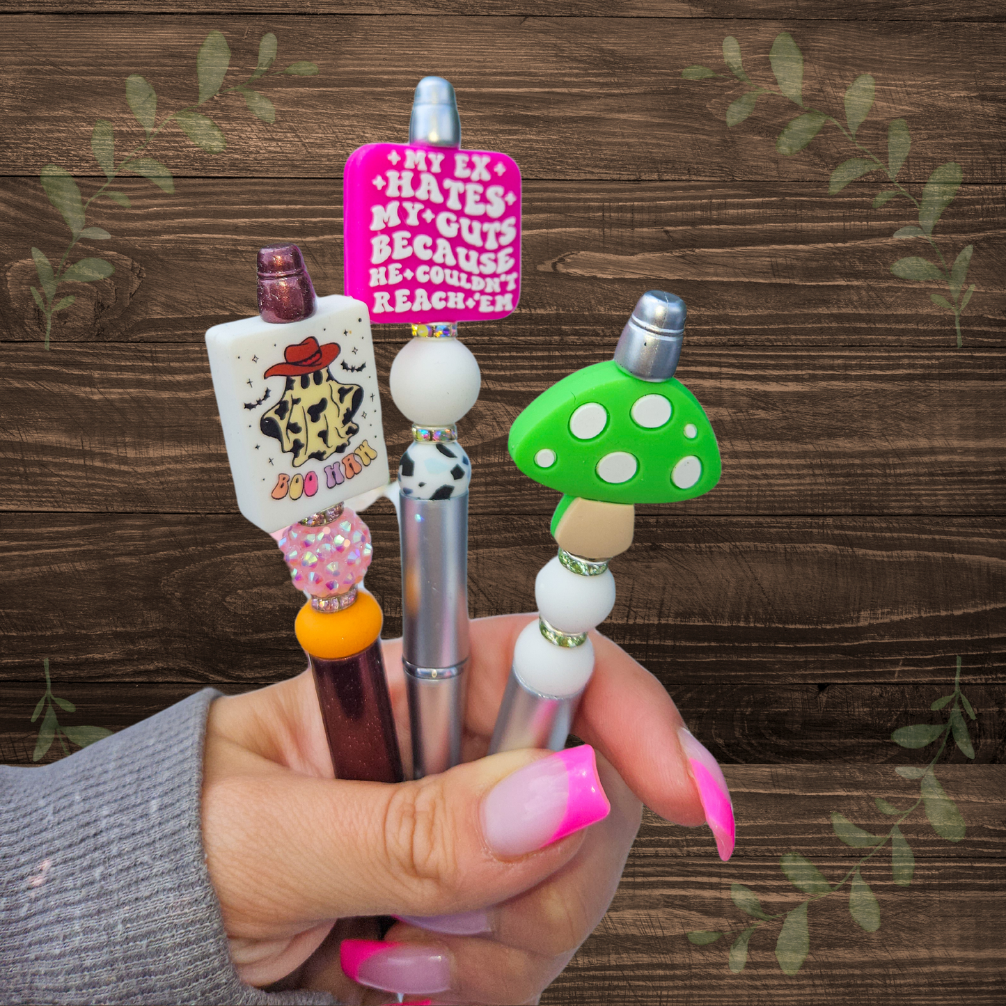 Boo-Haw Ghost Beaded Pen