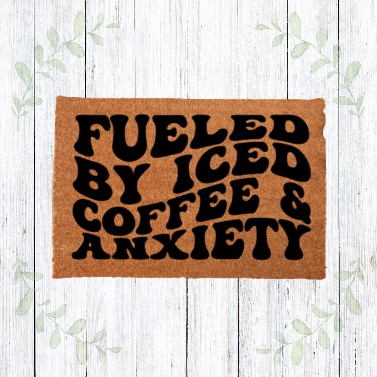 Iced Coffee & Anxiety Doormat Collection