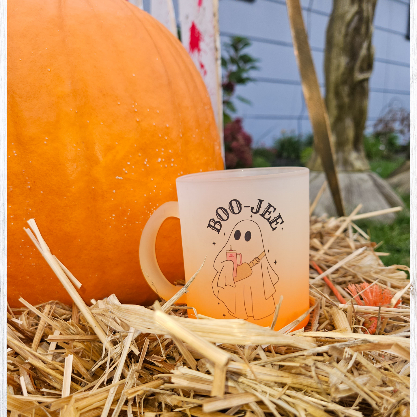 Boo-jie Ghost Halloween Mug