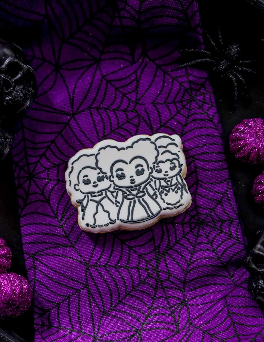 Halloween Witches 3 Sistas PYO cookies